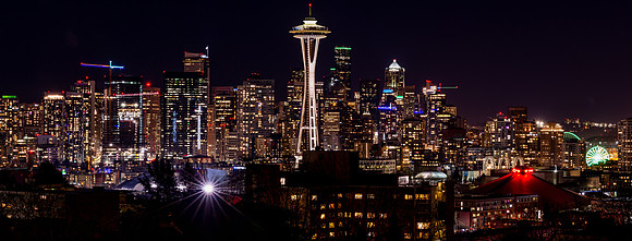 Seattle Skyline Pano